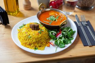 Biryani cu miel