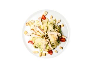 Салата Цезар с гриловано пилешко пиле (350г)