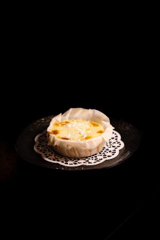 Tarta cremosa de queso artesanal