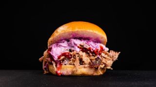 Pulled pork sandwich