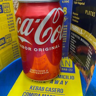 Coca-Cola Sabor Original lata 330ml.