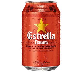 Estrella Damm Cerveza Lata 33cl