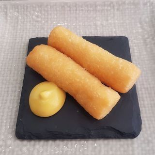  Yuca Frita A La Huancaina