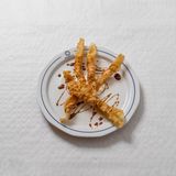 Crujiente de langostinos