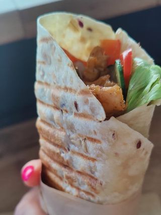 Kebab tortilla fit rulon