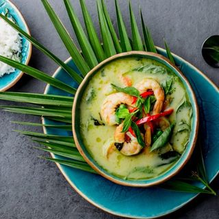 Prawns Thai Green Curry