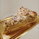 Porcion De Tarta Crumble De Pistacho