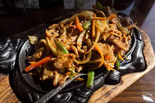Chop Suey de Gambas
