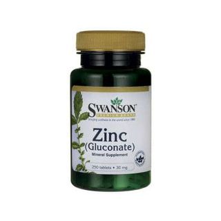 Cynk glukonian Zinc Gluconate 30mg 250 tabletek SWANSON
