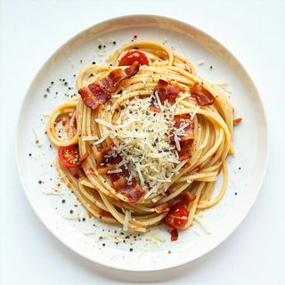 Spaghettoni all'amatriciana