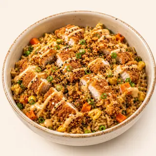 Crispy Chicken Fried Rice (signature LoLo)
