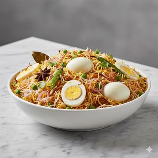 Egg biryani