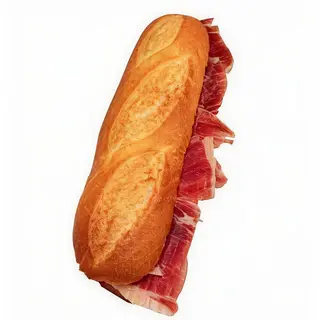 Bocadillo de jamón ibérico