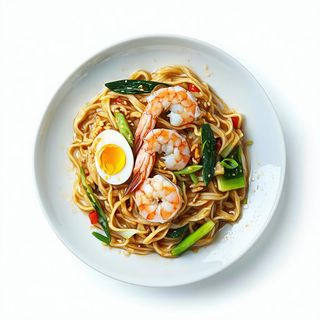 Yaki udon frutti di mare