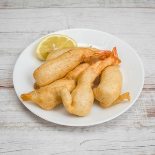 Langostinos Fritos Rebozados