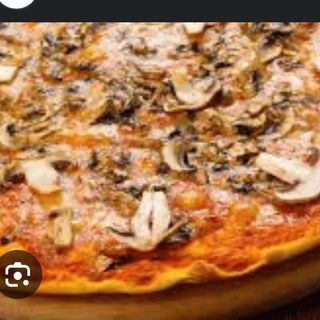 Pizza Margarita Con Champiñón (Mediana)