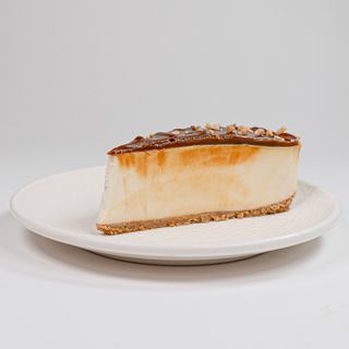 Cheesecake con dulce de leche, P