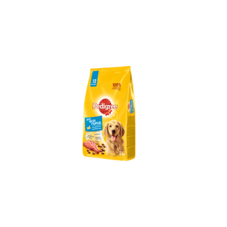 Сухой полнорационный корм PEDIGREE® для взрослых собак всех пород, с говядиной, 2,2кг  4607065002633