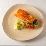 Salmón Asado (Sin Gluten)