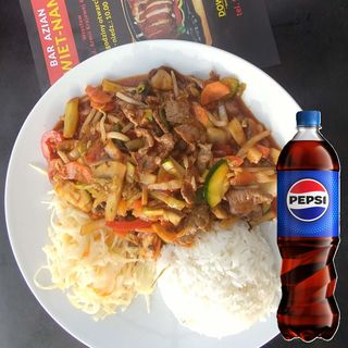 Kurczak po chińsku + Pepsi 0,5l