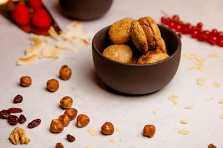 Pricomigdale cu ganache de ciocolata (gluten free)