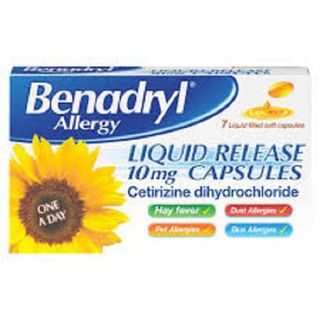 Benadryl Allergy Liquid 10Mg Caps 7