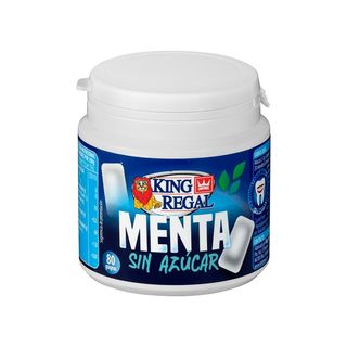 Chicle S/A Me Menta King Regal Tarro 80P 100Gr