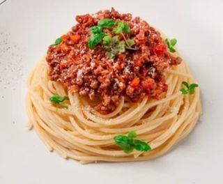 Spaghetti Bolognese & Cheese Only