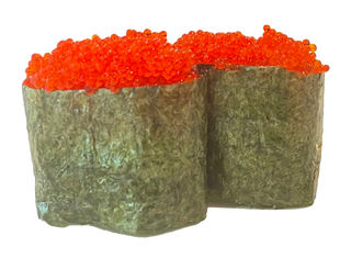 91. Nigiri scampi scampi, tobiko