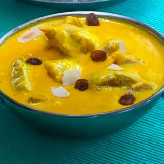 Korma With Fish/Pescado korma ( Mild/ suave)