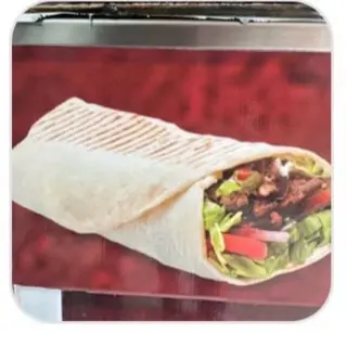 Durum kebab de ternera normal