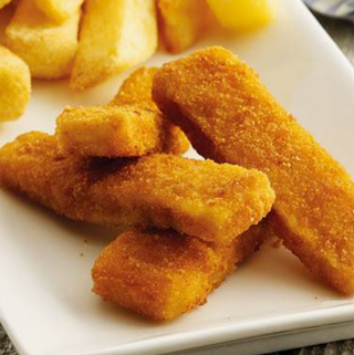 Douradinhos com Batatas Fritas