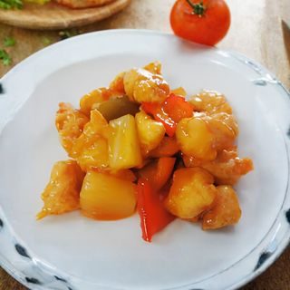 56A - Pollo fritto in salsa agrodolce