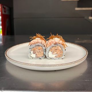 4) Uramaki grelhado supremo braseado crispy (4 pçs)