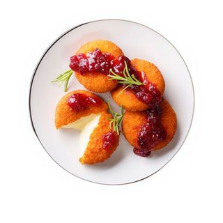 Camembert Frito con Arándanos