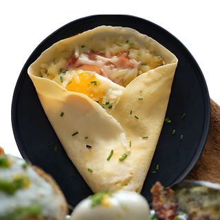 Crêpe Jambon fromage oeuf