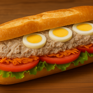 Baguete Pasta de Atum Especial