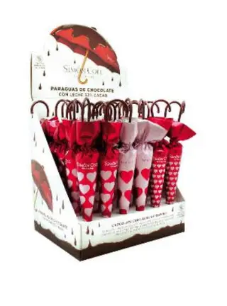 Paraguas Chocolate 1Ud