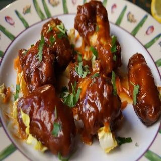 Alitas A La Barbacoa