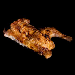 1/2 pui la jar cu mămăliguța și mujdei