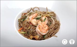 144. Ebi yaki soba
