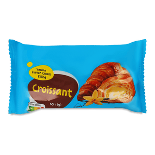 Круасан PREMIA з начинкою ваніль (65г)