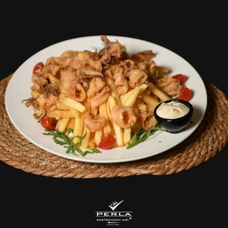 Pržene frigane lignje 250 gr