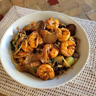 Chop suey crevettes 