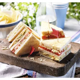 Vegetarian Club Sandwich