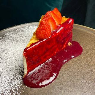 Sernik z musem owocowym