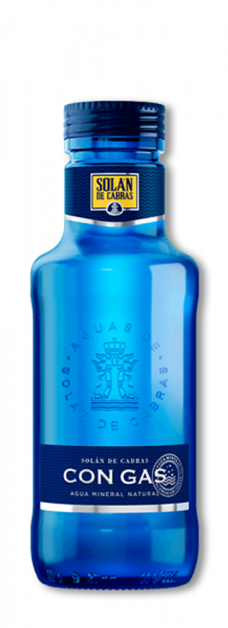 Agua con Gas Solan de Cabras 33 cl.
