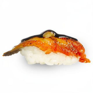 Nigiri anguila y foie flambeado (1 pieza)