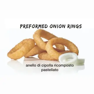 6 PREFORMED ONION RINGS