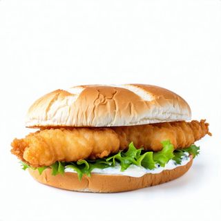 Bocadillo De Pescado Empanado